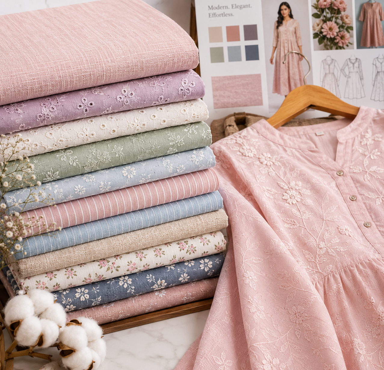 Ladies Garment Fabrics